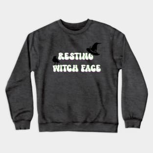 Resting Witch Face Crewneck Sweatshirt